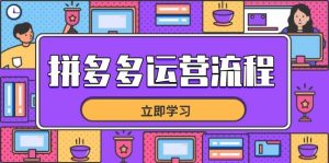 拼多多运营流程，从选品到流量，全链路运营技巧，助力店铺爆单-比杰副业资源站