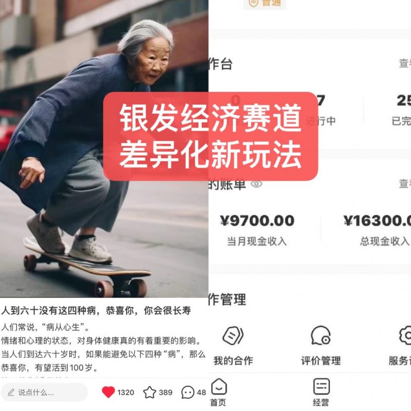 图片[2]-绘画ai银发经济玩法，接单接到手软，当月轻松搞定9700元