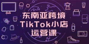 东南亚跨境TikTok小店运营课，掌握店铺设置与流量转化核心技巧-比杰副业资源站