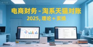 电商财务-淘系天猫对账2025，理论+实操-比杰副业资源站